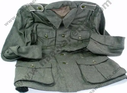 Пакистанский производитель Мужская ветрозащитная камуфляжная Туника WW2 немецкая M40 100% шерстяная туника