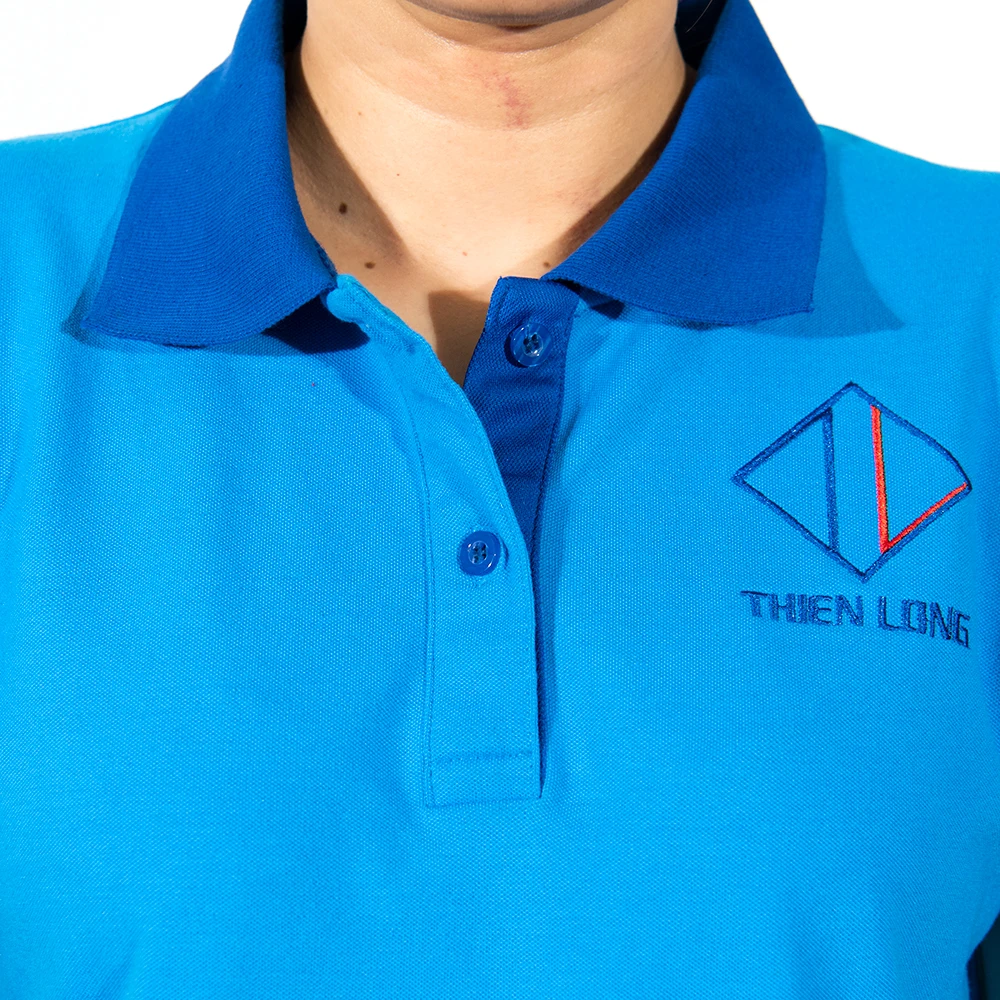 Premium Quality Custom Logo Quick Dry Polo Shirts For Women Custom Logo Colorful Vietnam Clothing