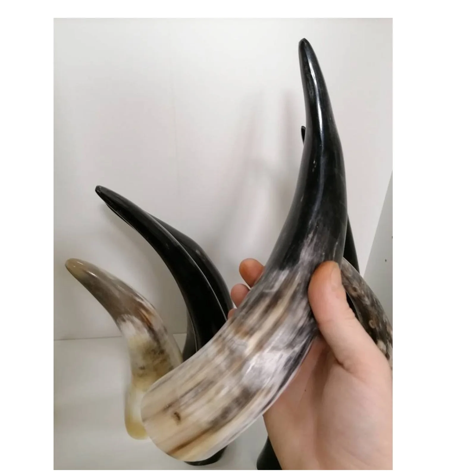 Самые качественные предметы для домашнего декора буйвольный рог Йеменская ручка продажи продукт ручной работы