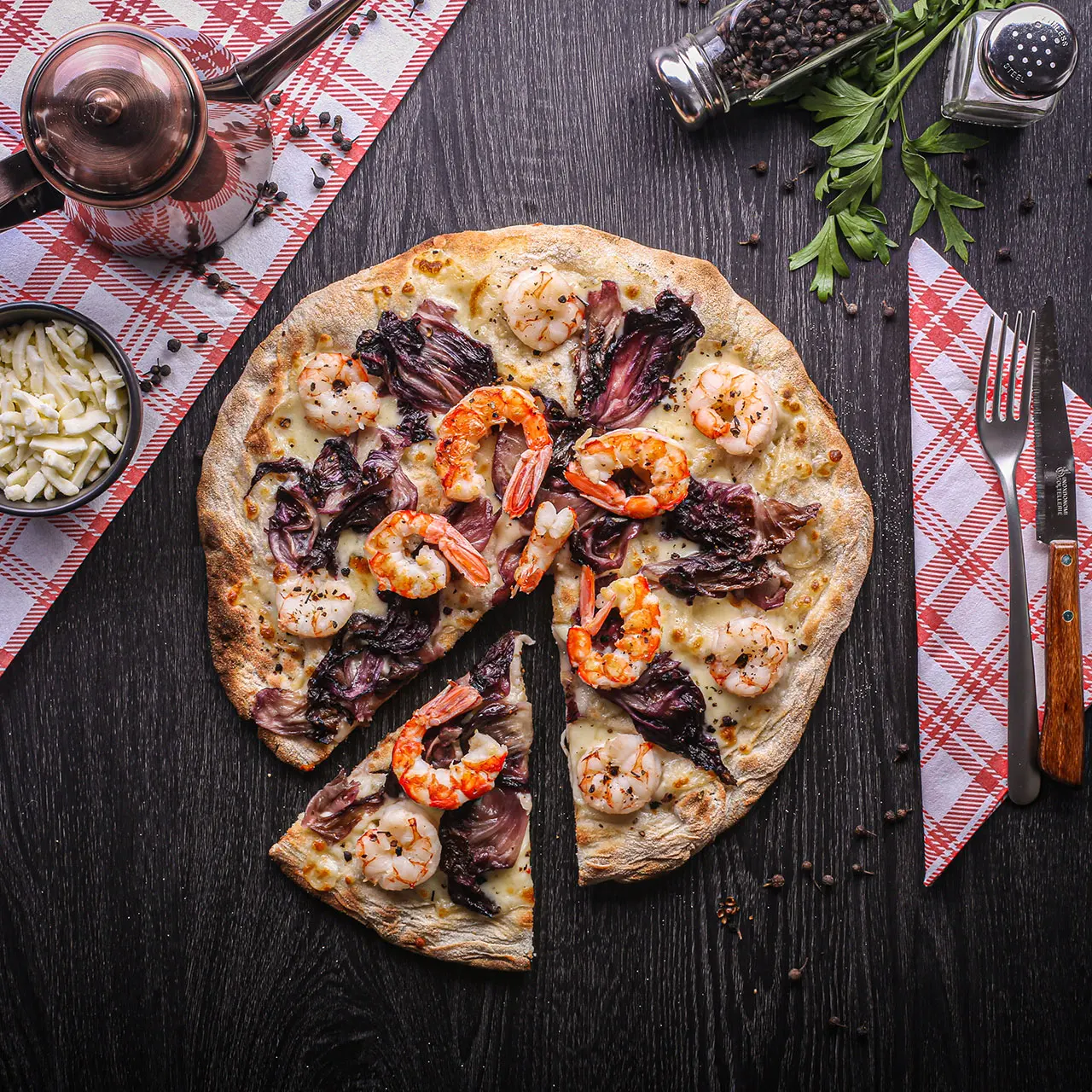 
Made in Italy 33 cm readymade frozen Pinsa Romana pizza for restaurants, hotels and horeca business 