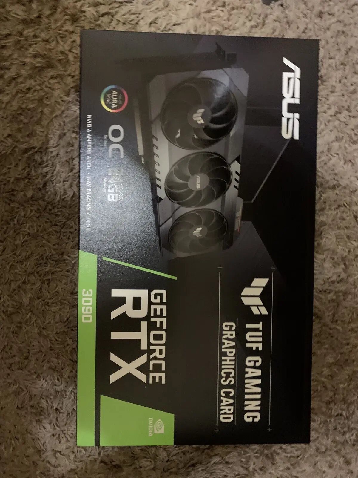 Новый выпуск Доступная покупка для видеокарты ASUS TUF GeForce RTX 3090 24 ГБ GDDR6X