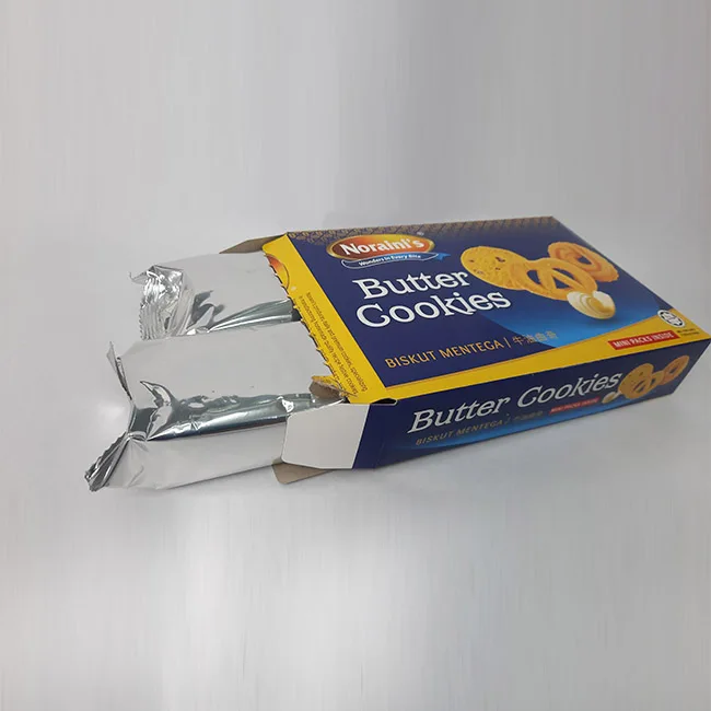 Delicious Malaysia Made Quality Halal Certified Sweet Butter Cookies For Breakfast Or Enjoy Anytime Served In Mini Packs