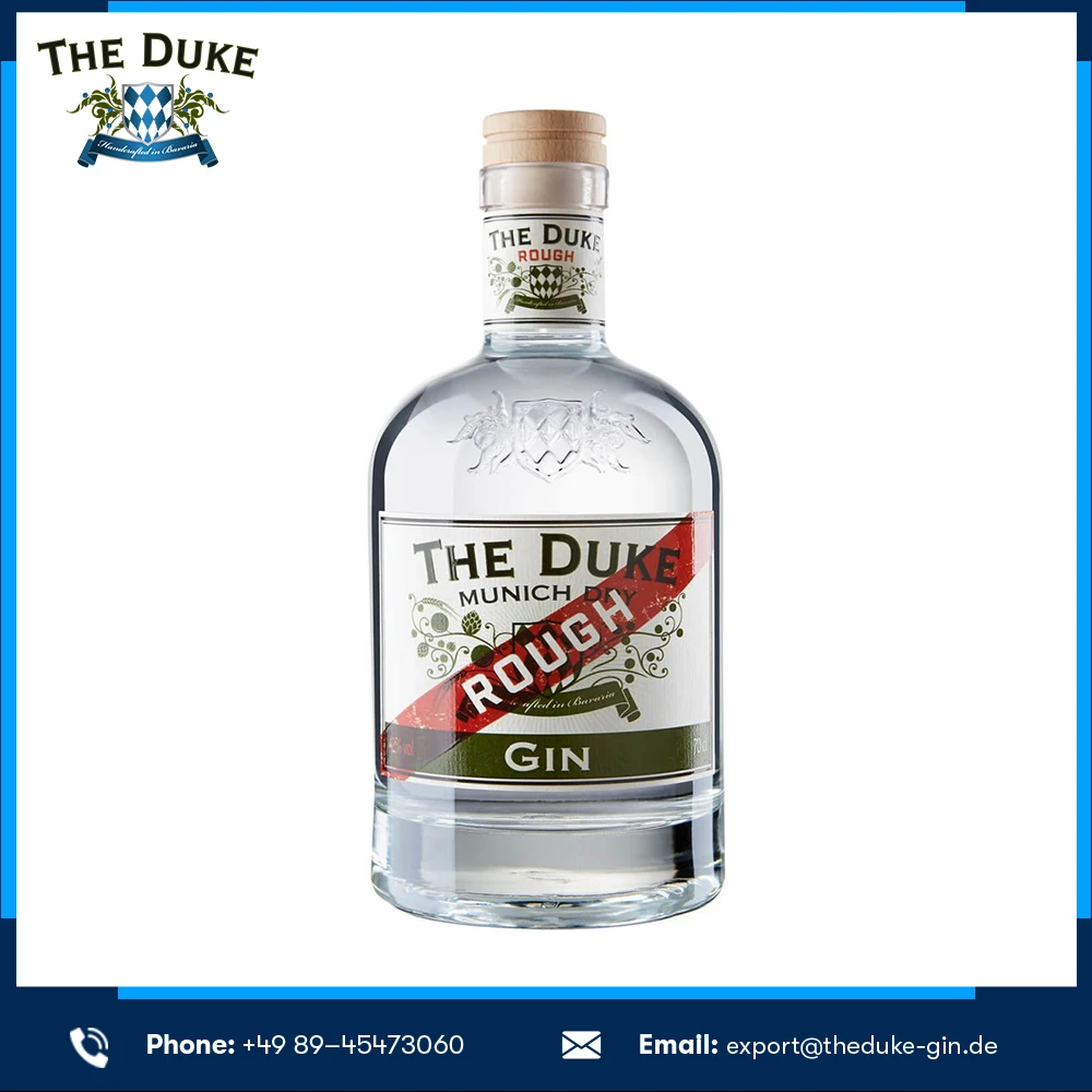 Natural Ingredients Best Selling The Duke Rough Gin 70 Cl