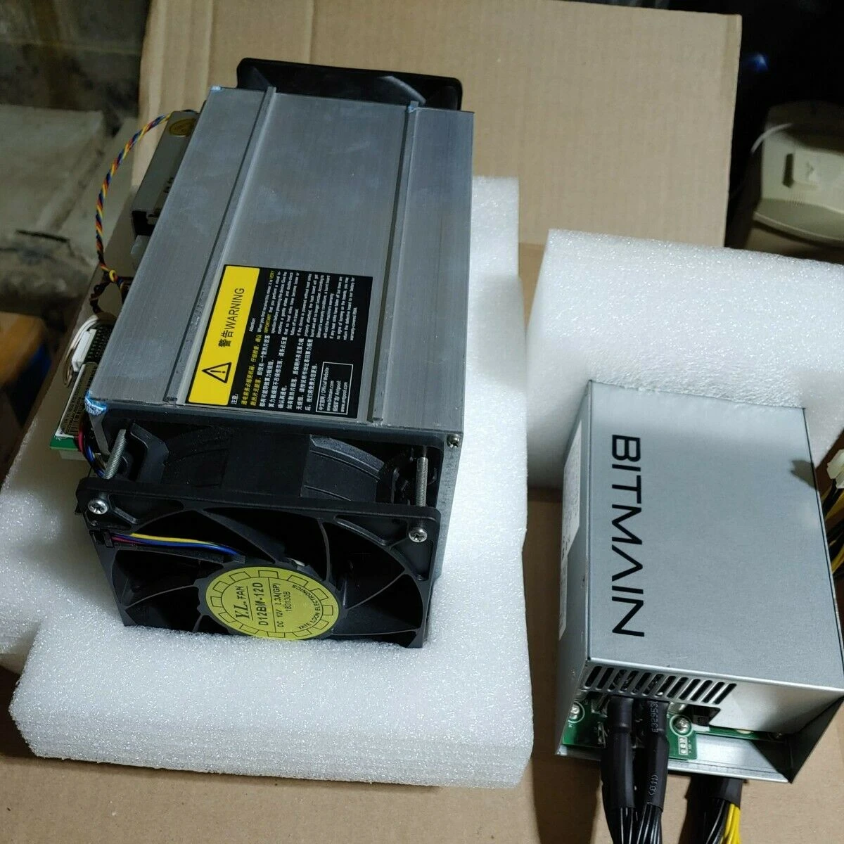 Bitmain AntMiner V9 4.0TH/s SHA-256 ASIC Майнер биткоинов + оригинальный блок питания