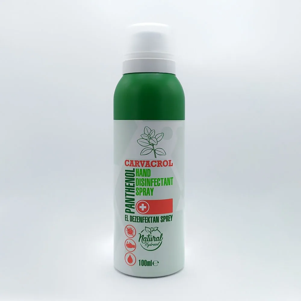 PANTHENOL HAND CLEANSER SPRAY 100ml Private Label Available Made in Turkey