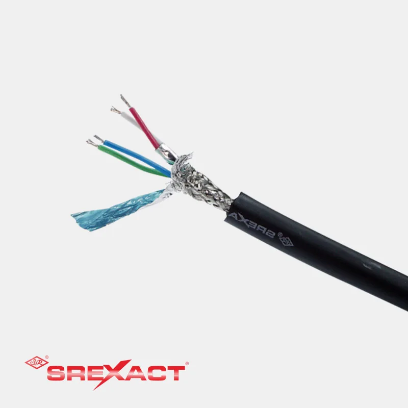 Кабель dmx 512 из алюминиевой фольги и оплетки с двойным экраном