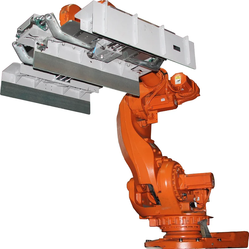 Robot palletizer full-automatic , Robotic Palletizer for Box  Carton Box , Bag , Pet, Gallon Palletizer manufacturer