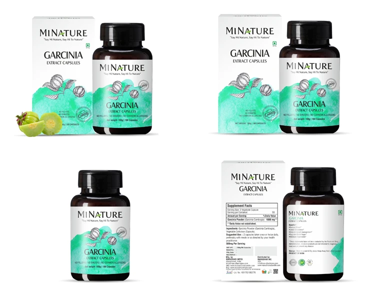 100% Pure Natural Garcinia Cambogia Extract Capsules from Leading Indian Dealer