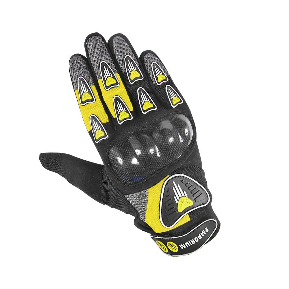 Non Slip Full Finger Protection Touch Screen Motocross Racing Gloves