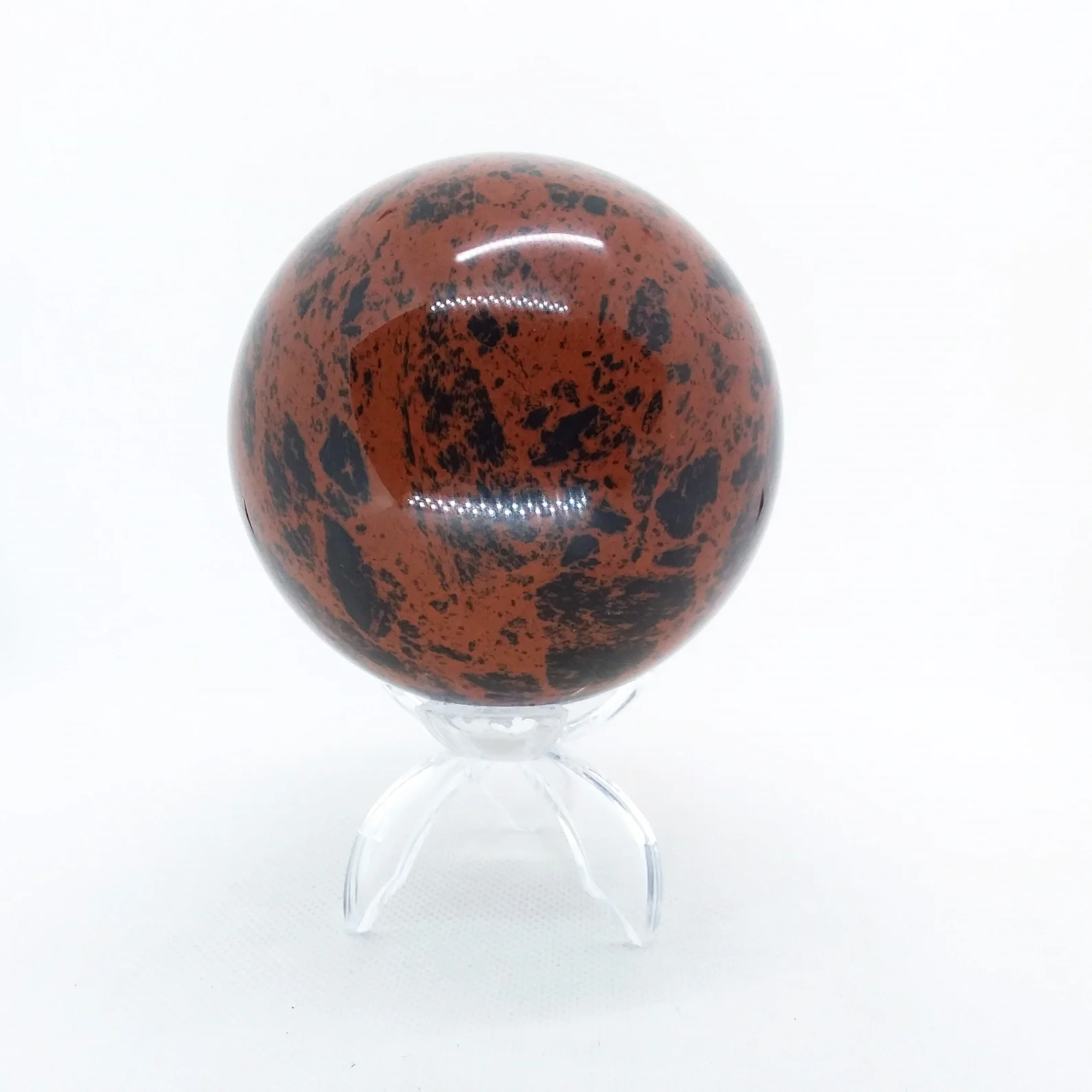 BEAUTIFUL MAHOGANY AGATE SPHERE BALLS / CRYSTAL MAHAGUNI SPHERES / PREMIUM POLISHED MAHOGANY RED OBSIDIAN SPHERES AND BALLS