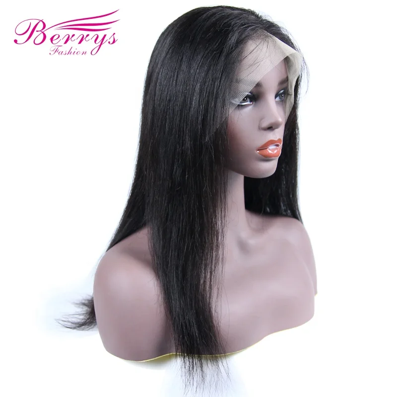 
Wholesale Virgin Human Hair Pre-Plucked Front Wig 13*4 Transparent Lace Frontal Straight Wig with Natural Hairline for Women 