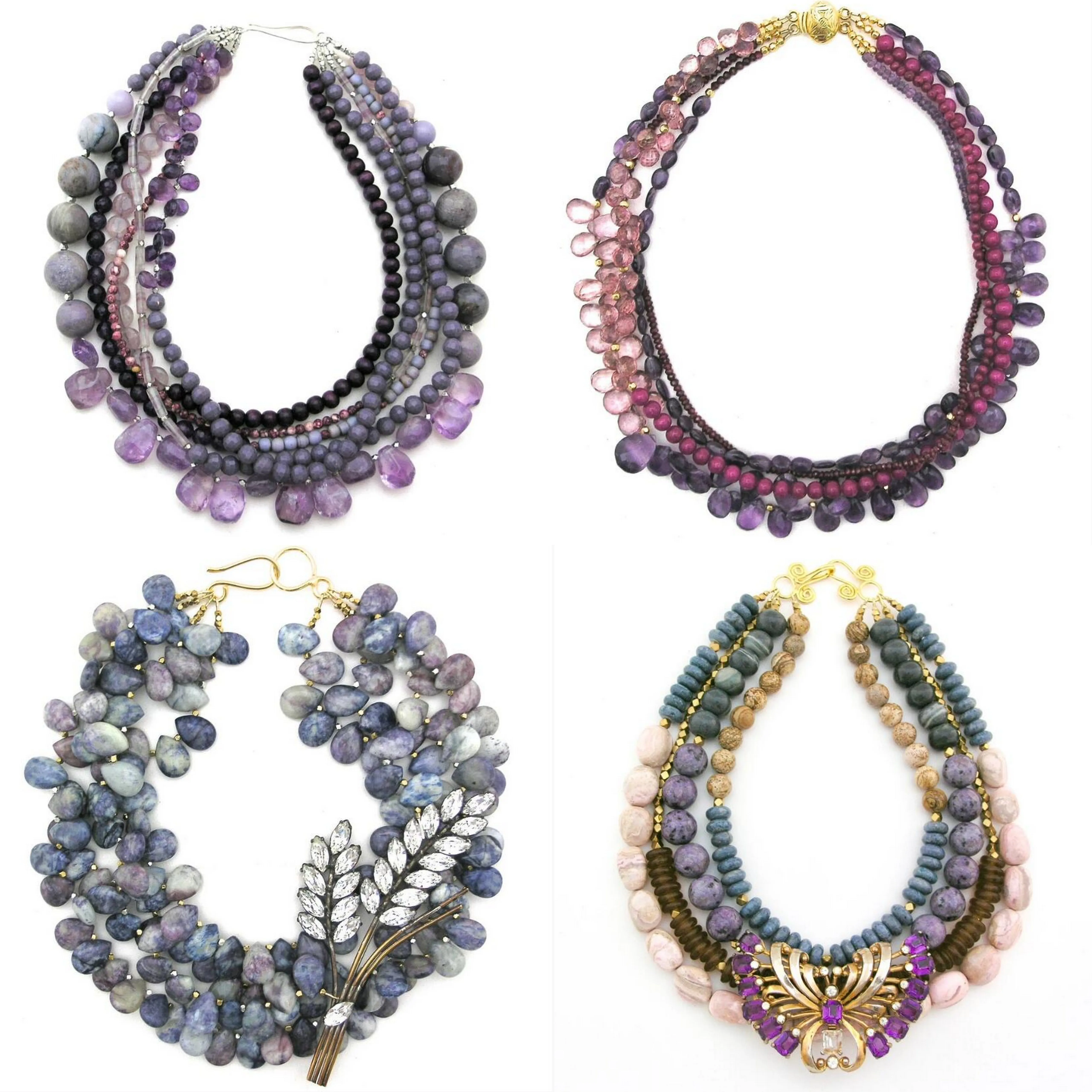 Fine fashion jewelry necklaces