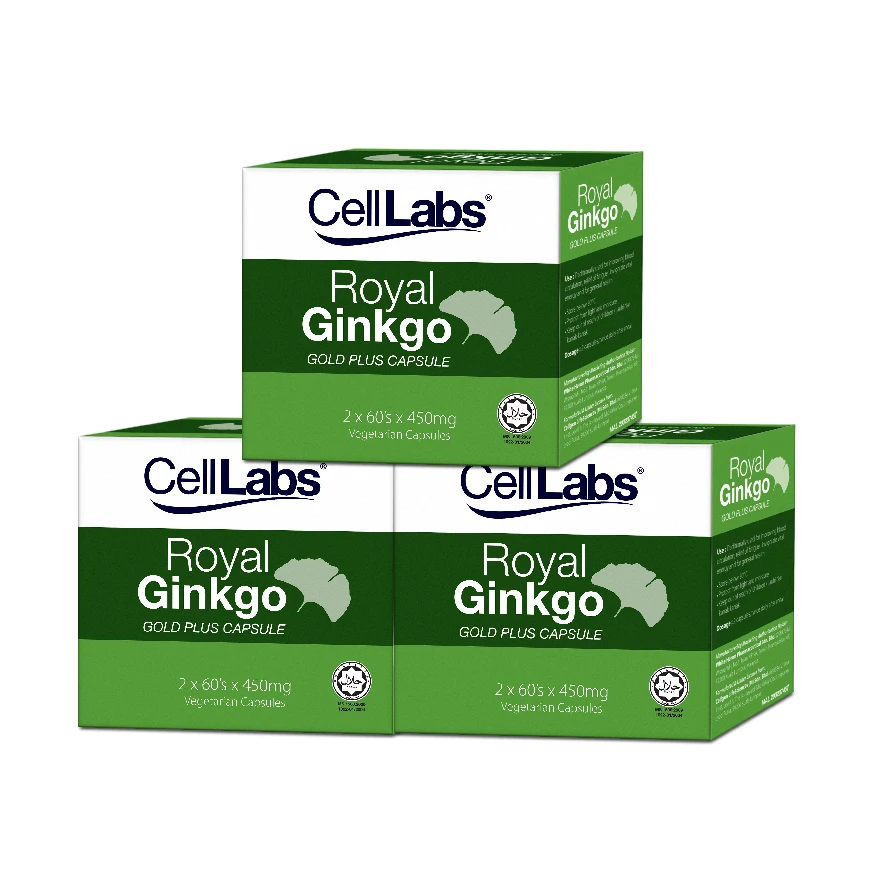 
CellLabs Royal Ginkgo added green tea 