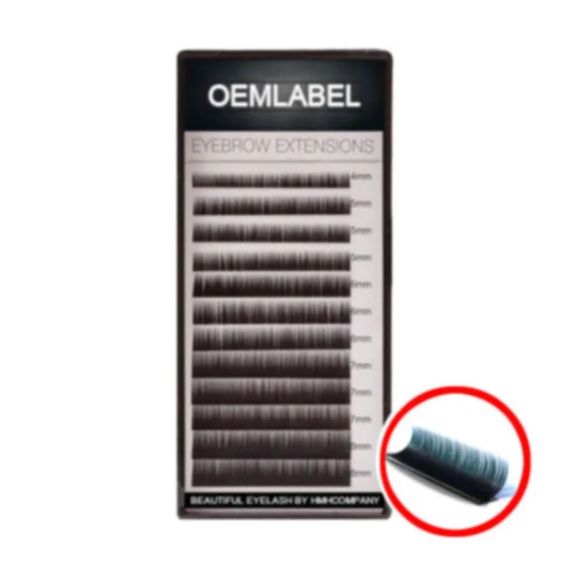 HMHLash Wholesale cashmere individual lash extensions premium matt dark black private label volume korean silk mink eyelash exte