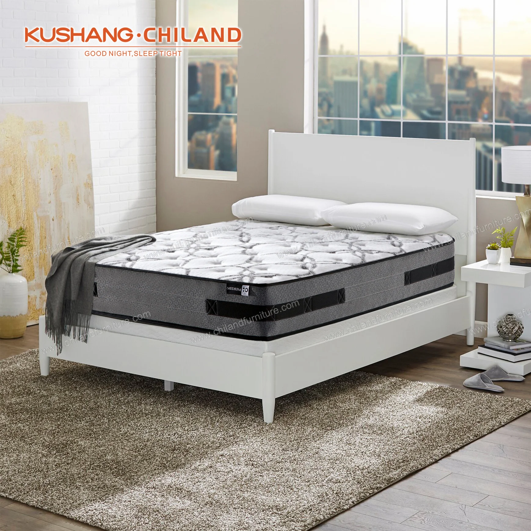 Kushang discounts materasso spring Regular foam cheap online buy cheap mattress mattresses size mattress in a box