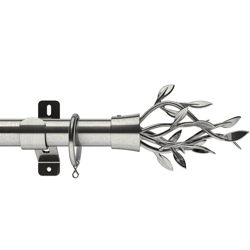 Декоративный металлический карниз для занавесок коричневый коричневого цвета гостиной украшение дома Индивидуальный размер