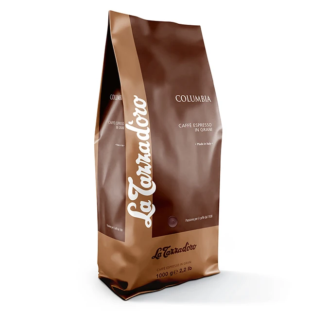 
 Кофейная смесь из цельных зерен Эспрессо-ла-тазза дордо Колумбия, сумка 1 кг  