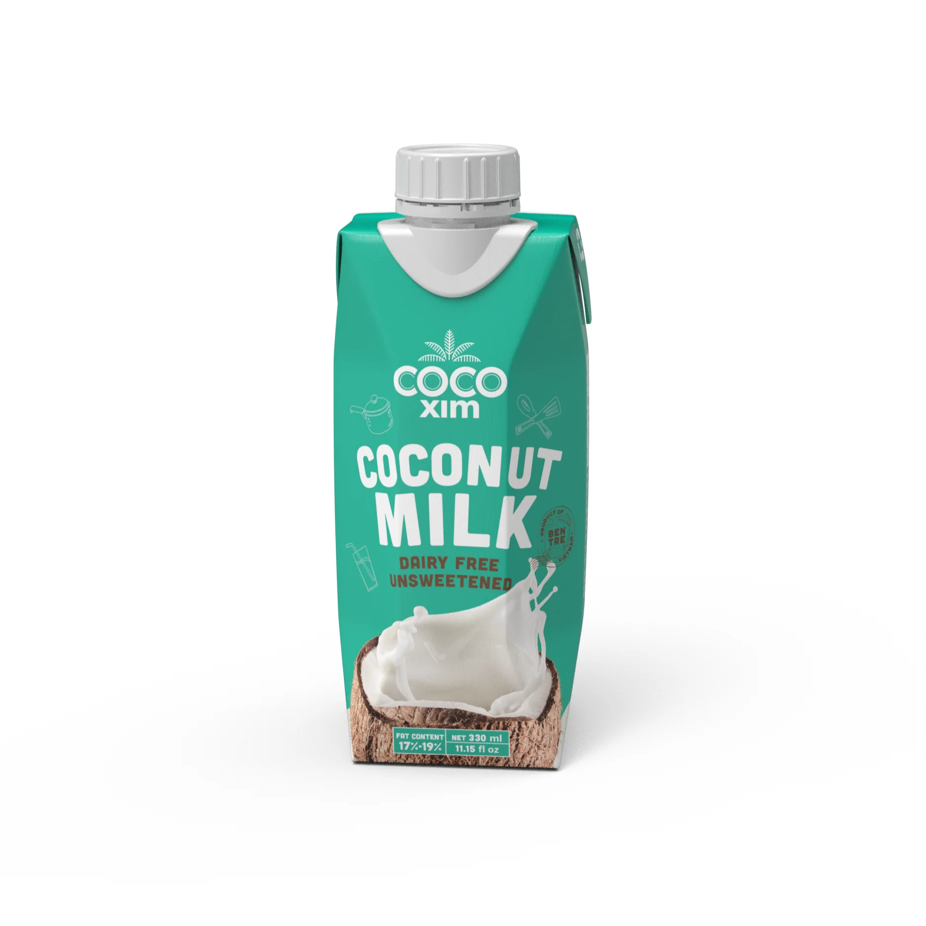Кокосовое молоко UHT отлично подходит для приготовления пищи, бариста 5-7% + 84968617723