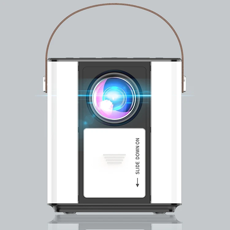 Wi-Fi-проектор на Android, 200 ANSI-люмен, 250 дюйма, цифровой Keystone, HD-проектор 1080P, совместимый с ТВ-палочкой, iOS,