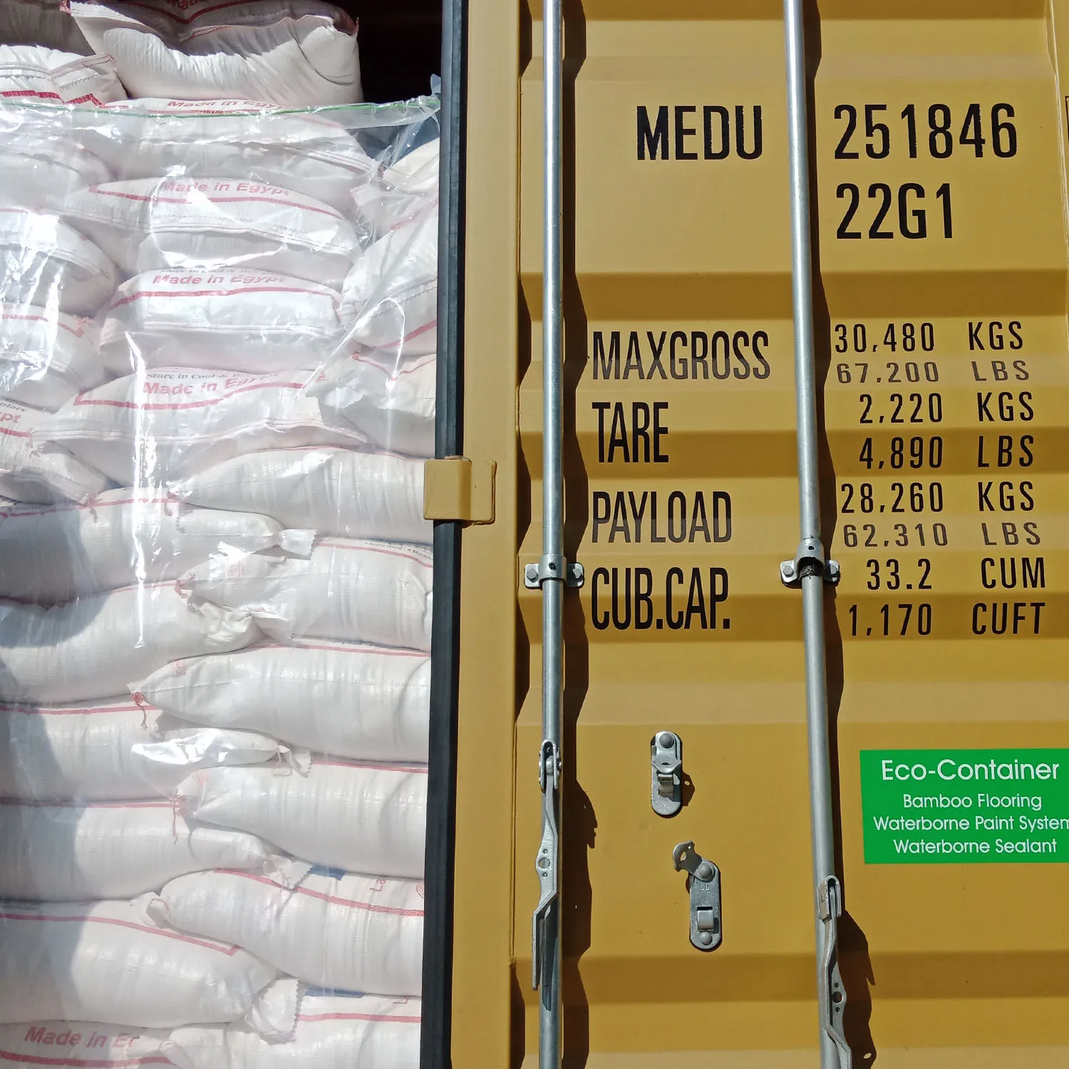 Bread Wheat Flour 50 kg t55 Leena Brand Flour Egyptian Product Maida Flour 72% Extract