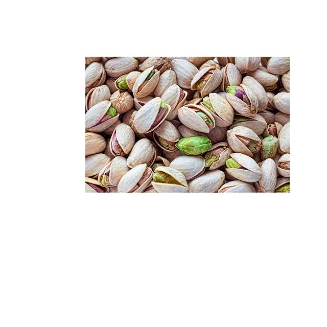Pistachio nuts with shell and without for sale.