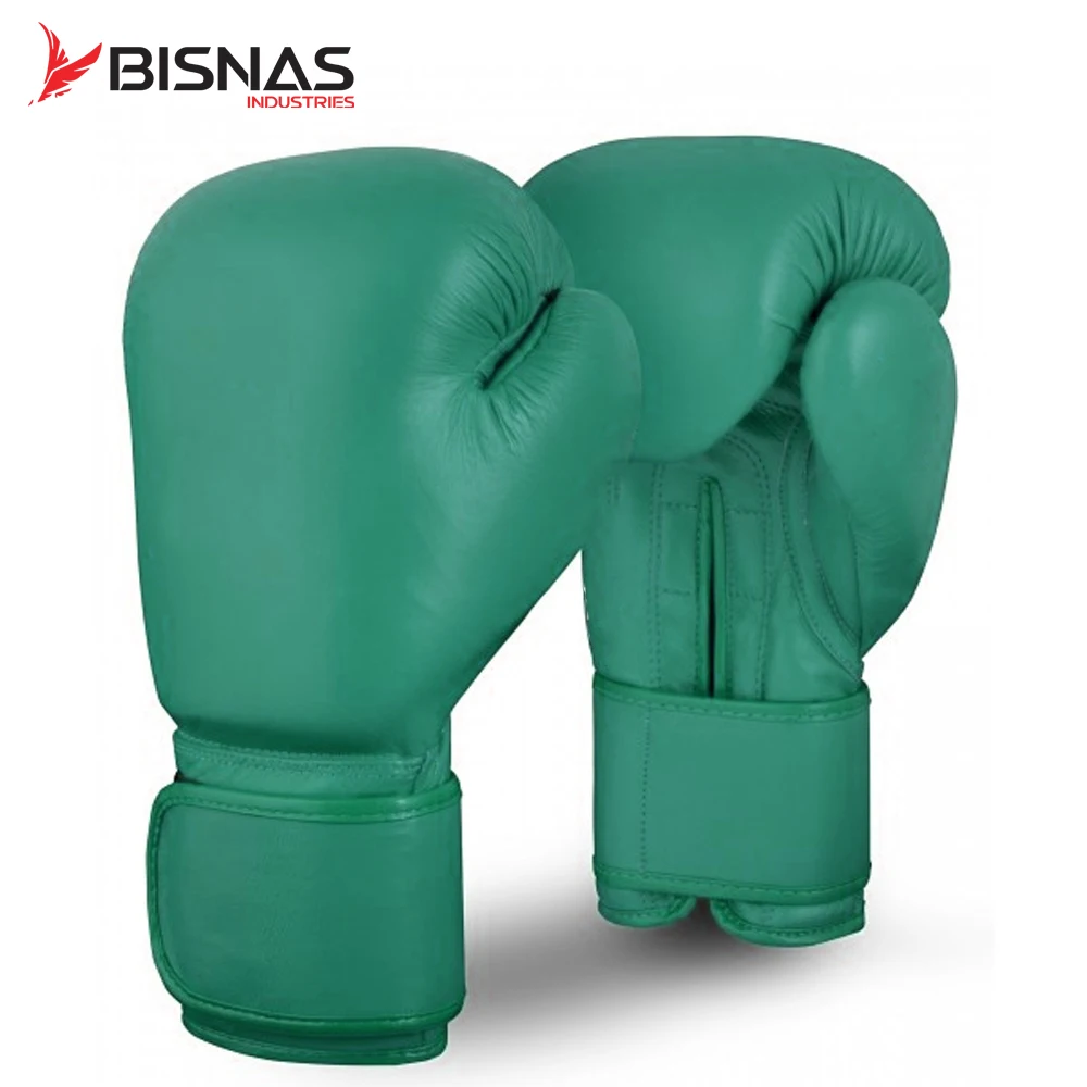 Профессиональные боксерские перчатки с кожаной отделкой, Индивидуальные Профессиональные боксерские перчатки из натуральной кожи, простые боксерские перчатки