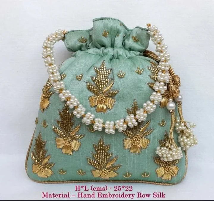 Design Women Wedding Party Gift handbag coin Potli Bags