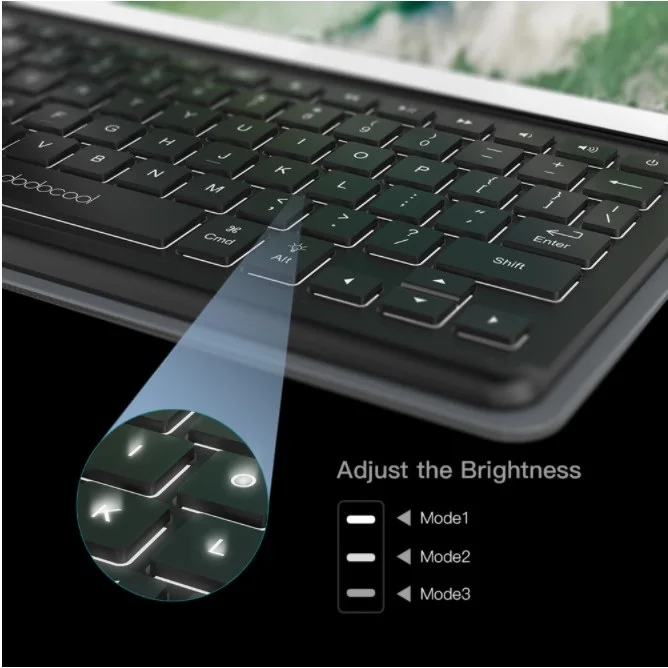  Dodocool DA161 iPad 10 2 дюйма/10 5 дюйма сертифицированная MFi смарт-клавиатура с держателем для карандаша совершенно новый хорошо изготовленный производитель оптовая