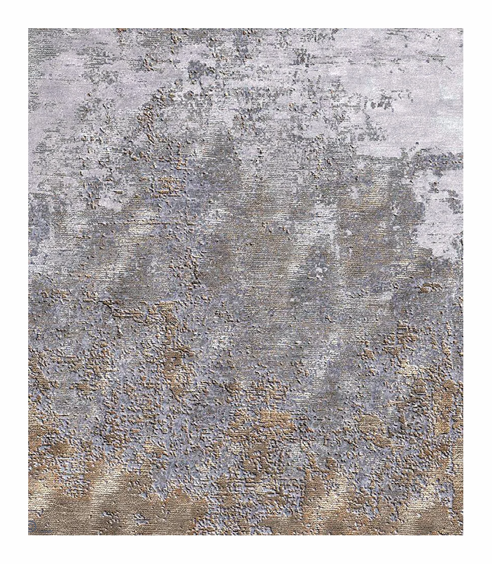 wool silk hand knotted carpet