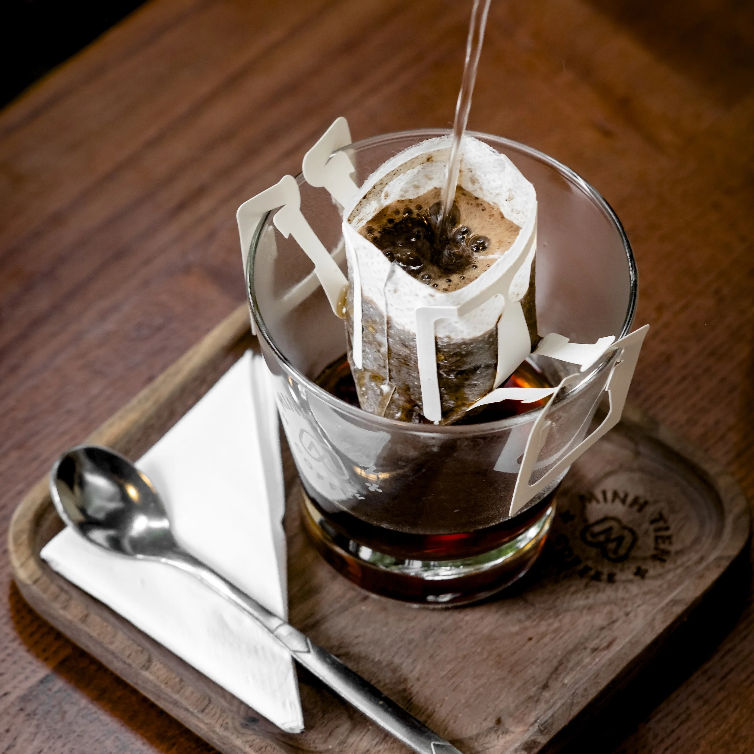 Good Quality Coffilia Drip Coffee Bag 100% Nature Box Packaging Coffee Flavor And Bitter Taste From Vietnam