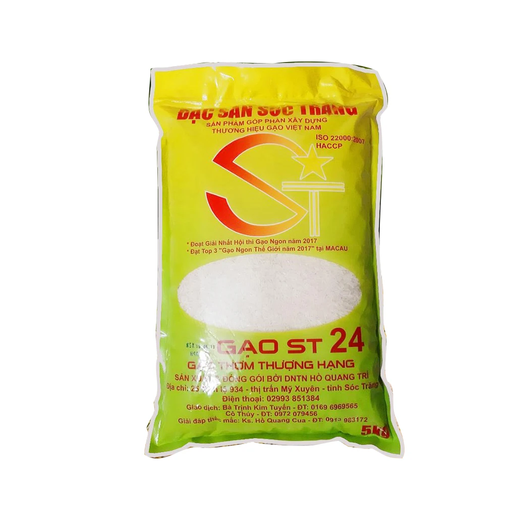 New harvest Rice from Vietnam with High quality and great services / Delivery on time and Quick response (ST24)