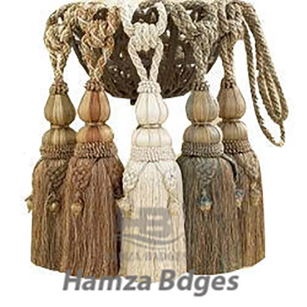 
Metallic French Bullion Wire Tassels Bullion Wire Tassel Supplier Bullion Tassel 