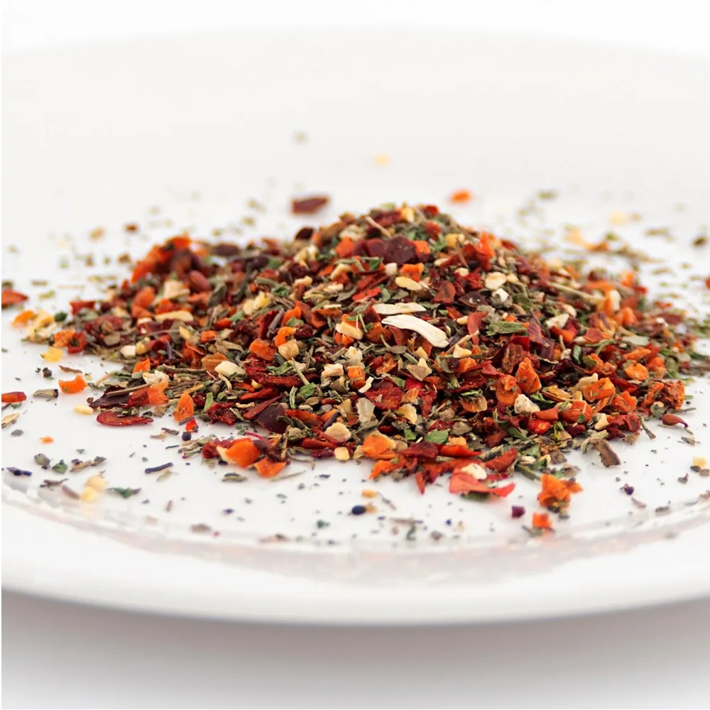 Русская оптовая продажа, лучшее качество, смешанные специи «восточные», сухой ворс, паприка, базилик, чеснок, морковь, петрушка