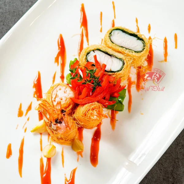 High Quality Wholesale Salty Fiber Shape Crunchy For Children & Adults bag Packaging Plain kataifi