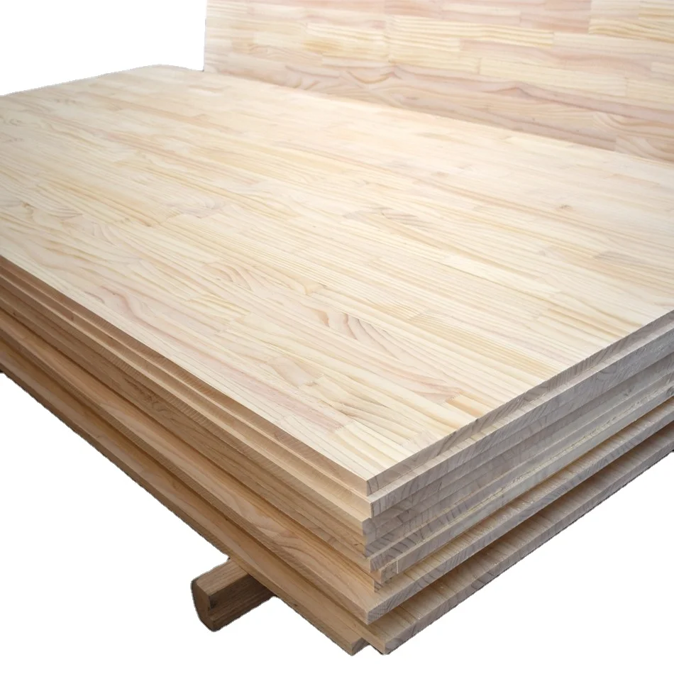 finger joint board formwork rubber wood long boards