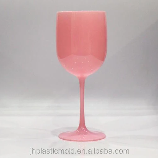 Hot pink Plastic Wine Glasses champagne wine glass Cuisine Flutes 480ml