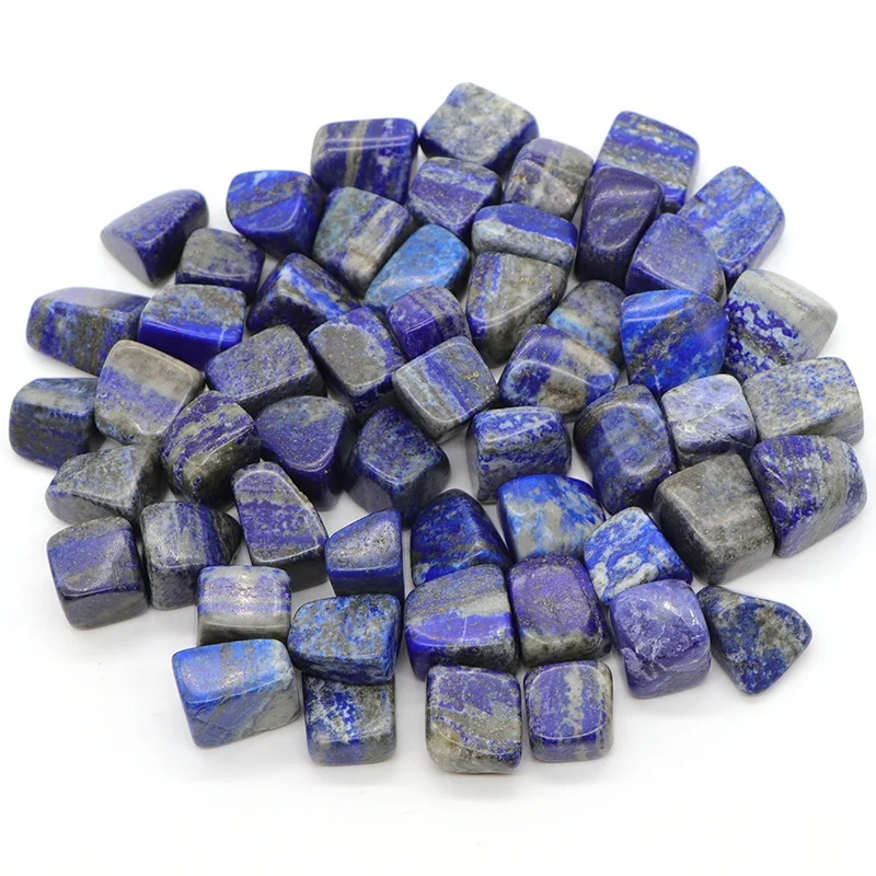 Natural Lapis Lazuli Gemstone Tumbled Stone Wholesale Reiki Healing Tumbled Stone Crystal Tumbled Stone For Healing Meditation