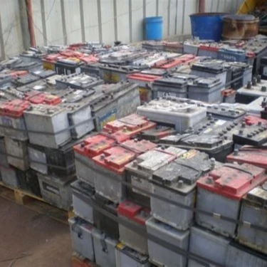 Drained Lead-Acid Battery Scrap