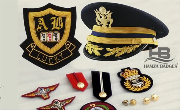 uniform shoulder epaulette Custom Military Epaulets Pilot Epaulettes and Badge Formal Army Epaulette Security Police Uniform