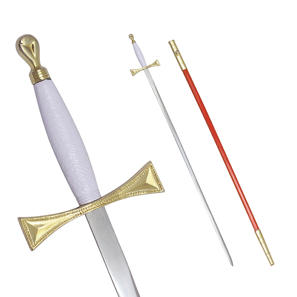 New Masonic Decorative Sword with White hilt- Final Fantasy Swords
