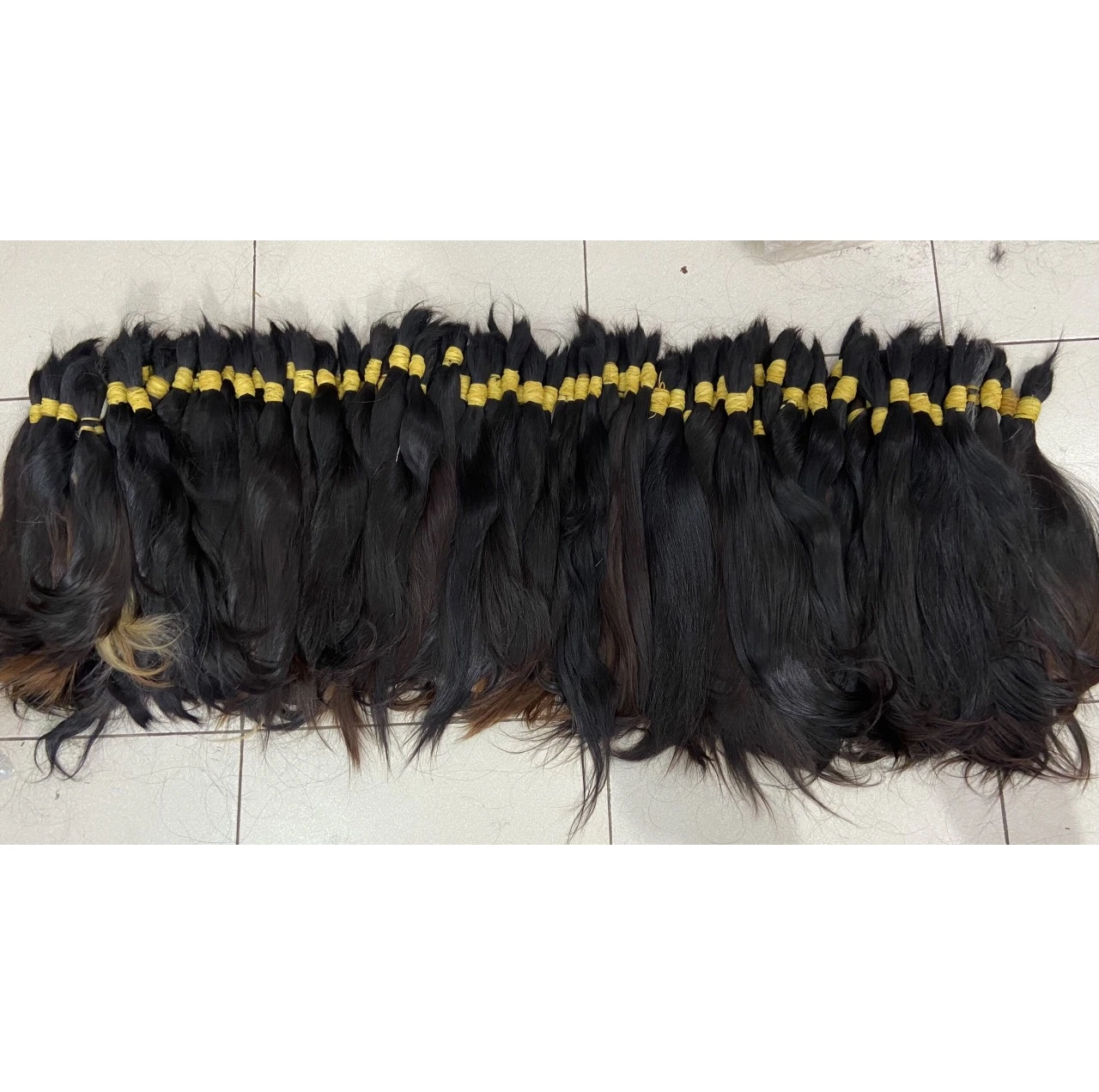 100% высококачественные накладные волосы вьетнамские человеческие плетеные необработанные для продажи