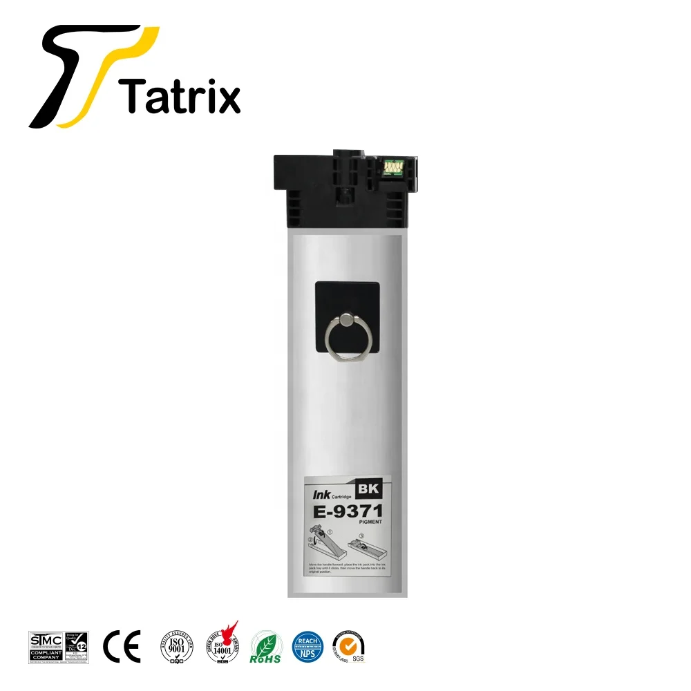Tatrix T937 T9371 T9372 T9373 T9374 Premium Color Compatible Ink Bag Cartridge for Epson WorkForce Pro WF-C5290 WF-C5790