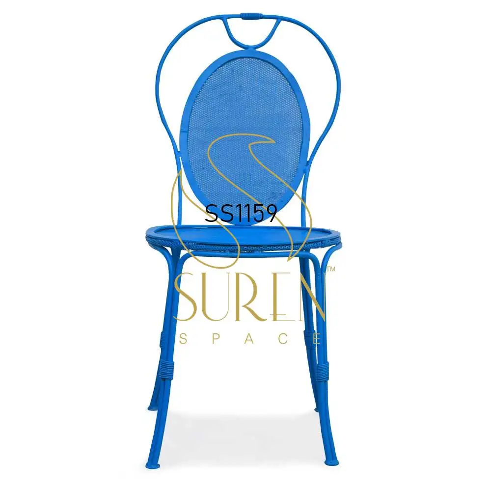 
Bent Metal Old Style Metal Outdoor Garden Chair Perfect Metal Chair for Hotel Outdoor Area Resort Outdoor Space Custom Design 