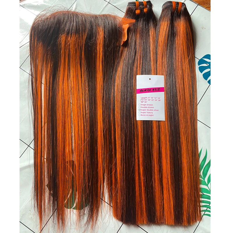 Competitive Price Live Span More Than 3 Years Bone Straight Cabelos Human Hair Weft