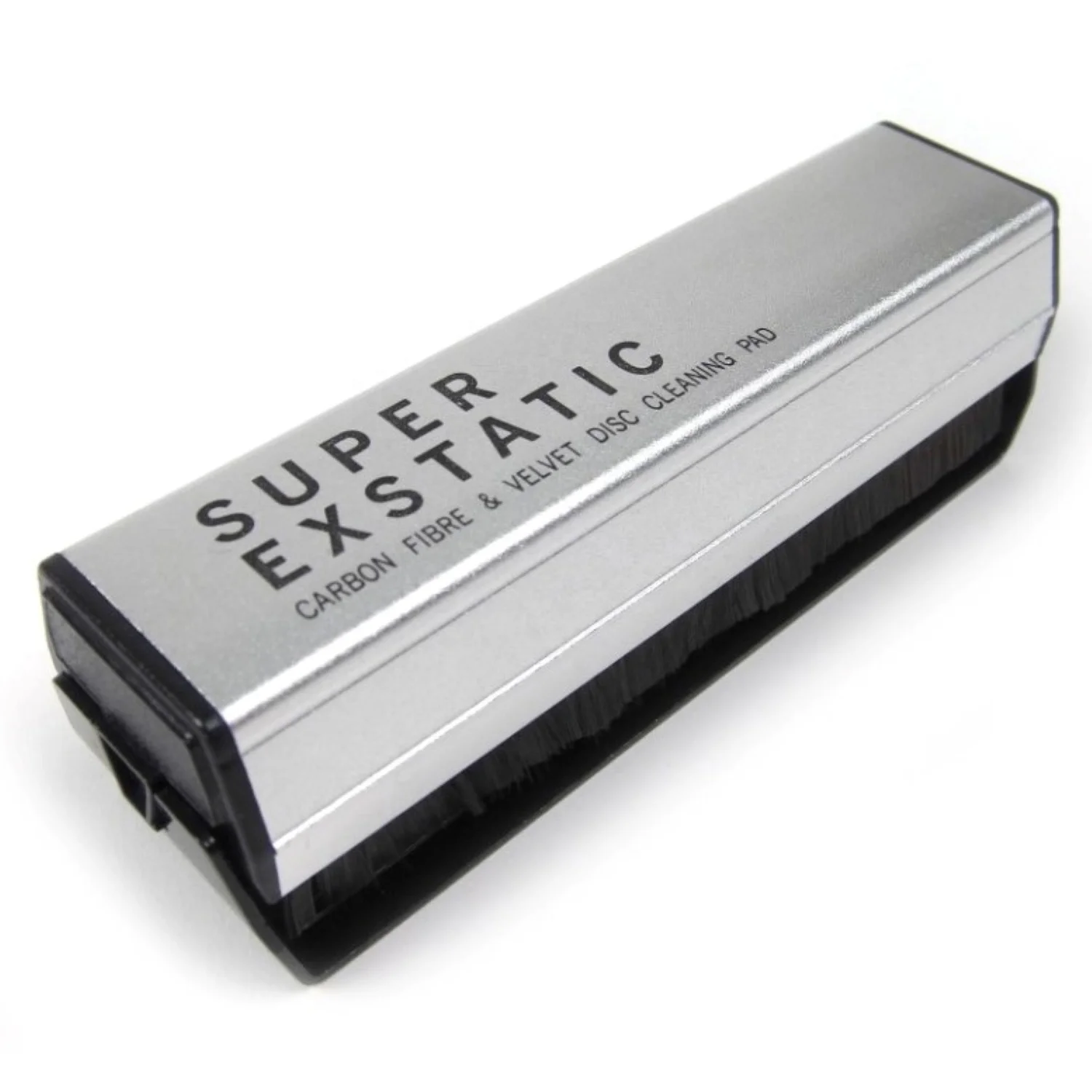 
Exstatic Carbon Fiber Record Brush/Velvet Pad vinyl record brush 