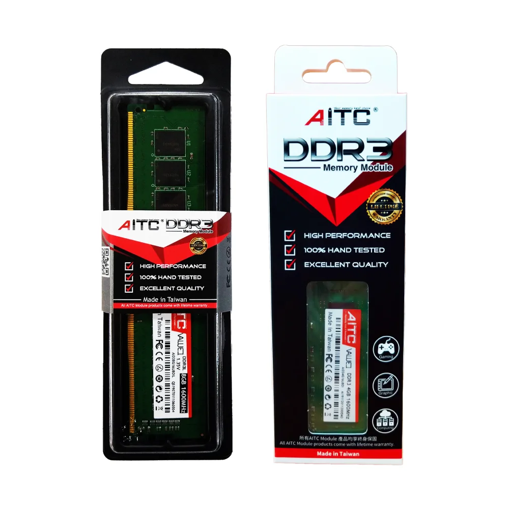  Оперативная память AITC ddr3 1600 8