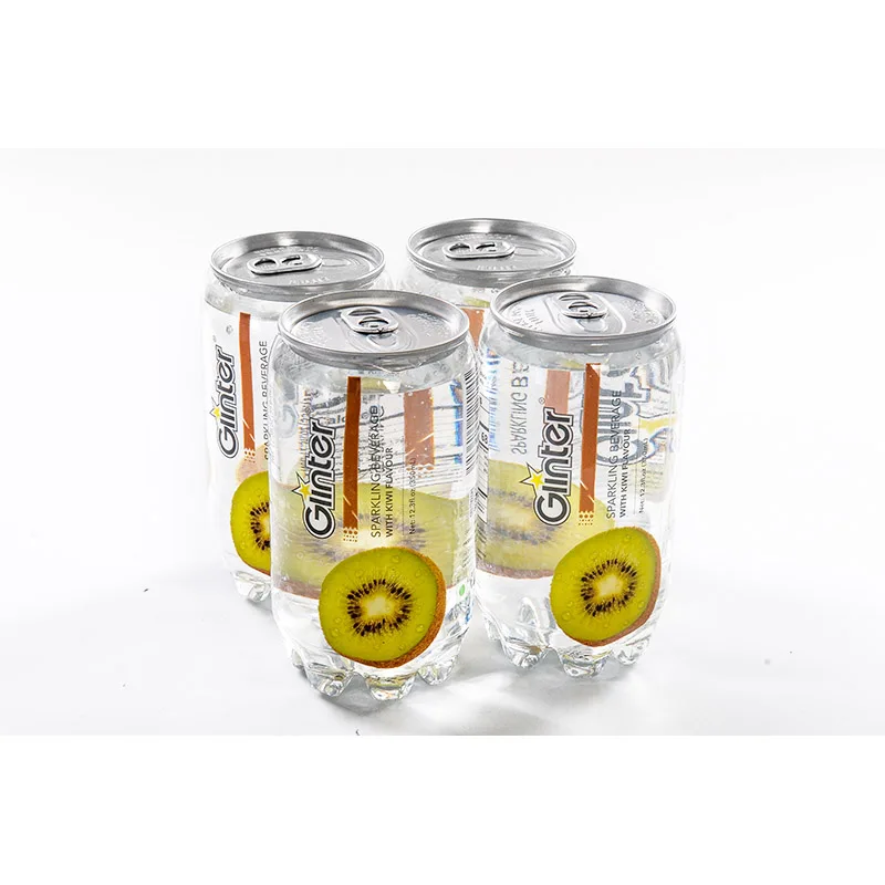 HALAL Fresh Kiwi Flavored Carbonated Beverages with Low Sugar Sparkling Sensation DIY Soda Water from Malaysia Drink Hot Selling