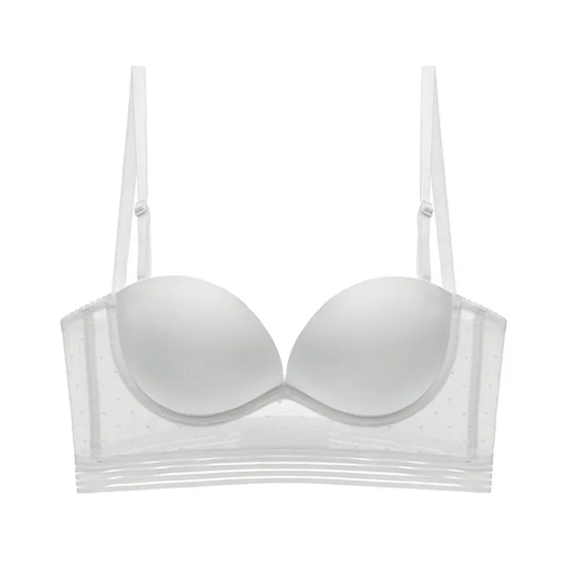 Wholesale New Design soft Wire Bra Thin Cup Push Up Bralette T-Shirt Seamless Sexy women Bra