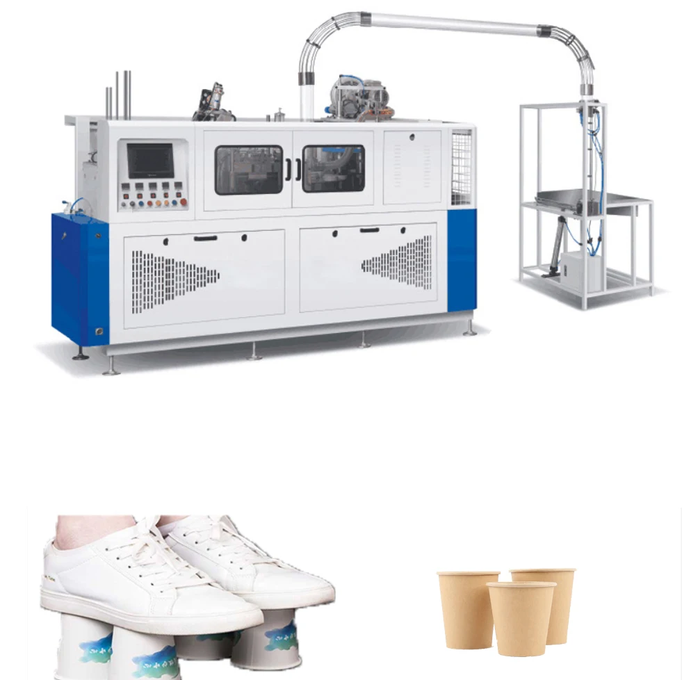Fully Automatic Middle Speed Eco-Friendly Disposable Paper Cup Making Machine