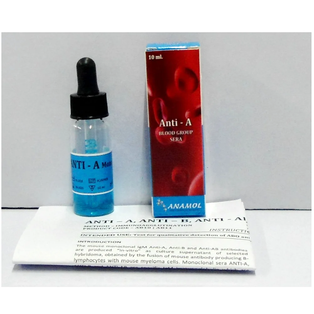 Blood Grouping Reagent Manufacturer 3x10ml Blood Test Kit